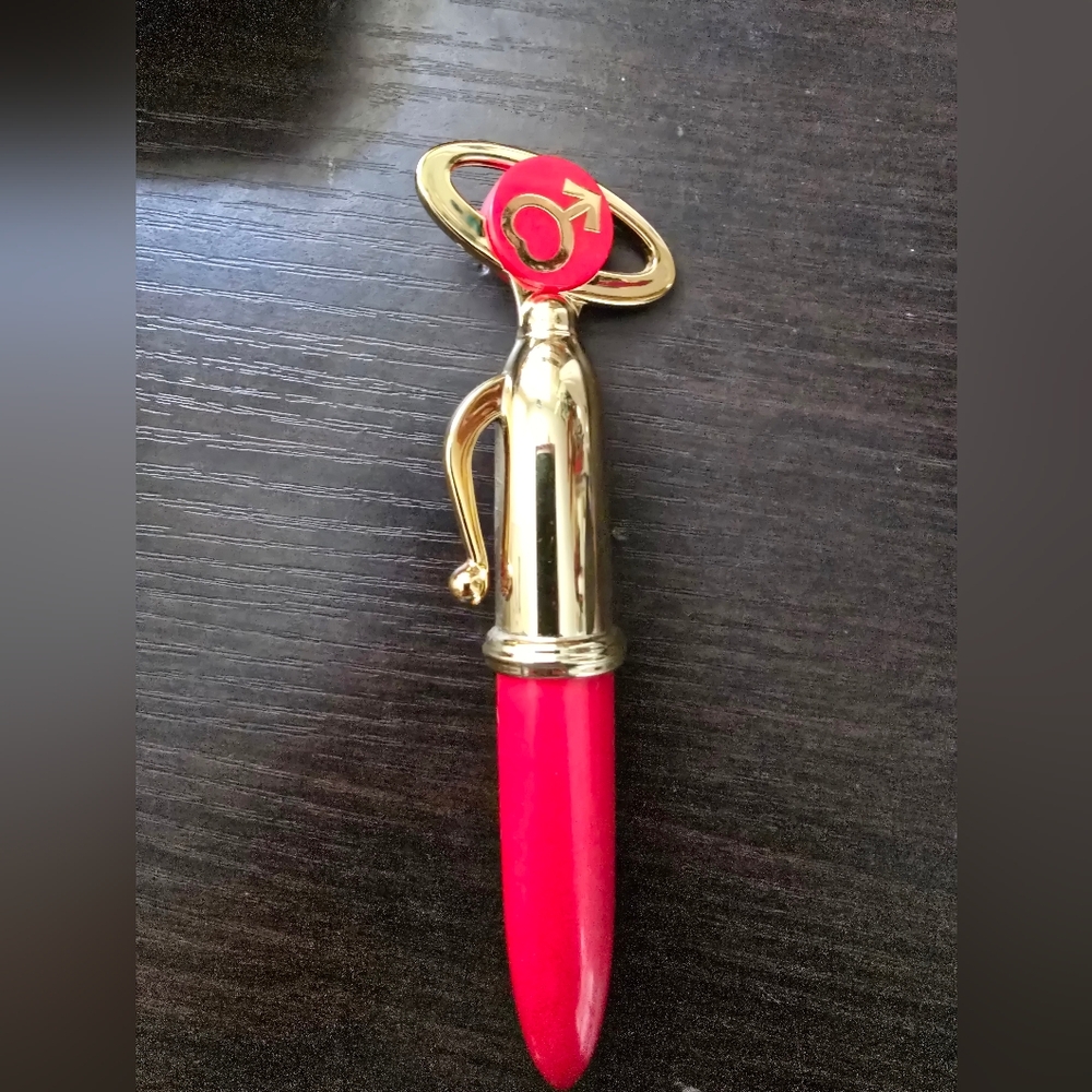Sailor Moon Miracle Romance Sailor Mars Lipstick “Burning Mars Red” NWT